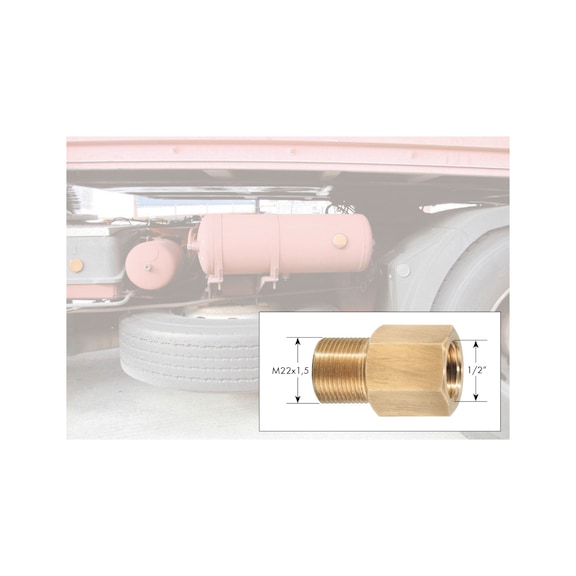 Adattatore per camion M22 - 1/2 - 1