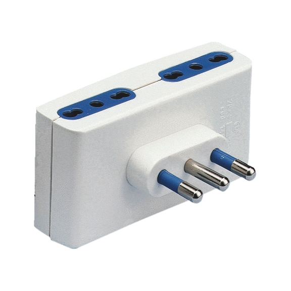 Adattatore quadruplo per uso domestico 