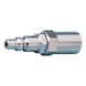 Plug-in adapter for compressed air with coupling NATIONAL SERIES - 1