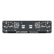 Complete printed Circo number plate holder - NPH-COMPL-PLT/STR-SILVER-POS-CIRCO-520MM - 1