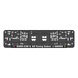 Support de plaque d'immatriculation Circo tout imprimé - NPH-COMPL-PLT/STR-5COL-CIRCO-520MM - 1
