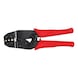 Crimping pliers with ratchet function - RATCHET CRIMPING PLIER INSUL TERM - 1
