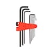 Assortment of Allen keys for hexagon sockets - ALLENKEY-SET-POWERDRIV-9PCS - 2