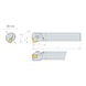 Insert holder ISO D clamping system SN - CLMPHOLD-SN-STEELSHANK-IC-A40T-DSKNR-12 - 2