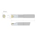 Insert holder ISO S clamping system TB - CLMPHOLD-TB-TCSHANK-C06H-STUBR-06 - 2