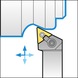Insert holder ISO M clamping system TN - CLMPHOLD-MTJNR2525-M16 - 3