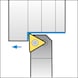 ISO-Klemmhalter mit S-Klemmsystem für TC Wendeschneidplatten - KLEHALT-STACR1212-F11 - 3