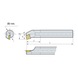 ISO-Klemmhalter mit S-Klemmsystem f&uuml;r SC Wendeschneidplatten - KLEHALT-SC-STAHLSCHAFT-IK-A25T-SSSCR-09 - 2