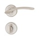 ZD 32 door handle, escutcheon fitting - DH-ZD32-ROS-WC-(NI)-MATT - 1