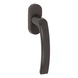 Window handle ZD 403 - WH-RT-ZD403-2SCR-R8019-BROWN-38-10 - 1