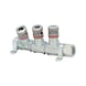 Druckluftmehrfachverteiler DMV wSafe<SUP>&reg;</SUP> 2000 - VERTSYS-DL-3FACH-KUPPL-S2000-DMV3-G1/2ZO - 1