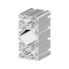Profil System - PRFLSYS-SB-ALU-ELO-NU10-90X180X6060 - 1