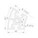 Profil System - PRFLSYS-SB-ALU-ELO-NU10-R30-45X30X6060 - 2