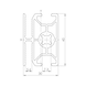Profil System - PRFLSYS-SB-ALU-ELO-NU8-SG30-30X45X6060 - 2