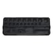 Hard foam insert For 1/2 inch socket wrench assortment Hard foam insert For 1/2 inch socket wrench assortment
