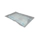 Unterlegplatten, geschlitzt - ABSTMNTGCLIP-KST-TRANSP-50X50X1-34601 - 1