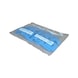 Unterlegplatten, geschlitzt - ABSTMNTGCLIP-KST-BLAU-50X50X4-34604 - 1