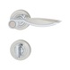 ZD 46 door handle, escutcheon fitting - DH-ZD46-ROS-WC-(A2-OPTIC)-(CR)-POL - 1