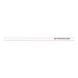 Carpenter's pencil - CARPPEN-PRNT-SQARE-OVAL-WHITE-1COL-24CM - 1