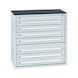 Drawer cabinet PRO 550 - DRWRCAB-SFB7-550-RAL7035 - 1