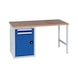 Workbench PRO WUS 1 - WRKBNCH-STA-PRO-WUS1/2-2000-RAL5010 - 1