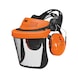 Birleşik yüz/kulak koruma, G500 ormancılık - FCE/HEARPROT-COMBI-G500-STAINLESSSTEEL - 1