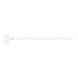 Cable tie made of polyamide, with plastic tongue and labelling field - CBLTIE-PLA-INSCRIBAREA-NAT-2,5X110 - 1