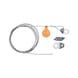 Kit fune sismica standard GS con terminale con occhiolo chiuso - KIT-FUNE-SISMICA-STANDARD-5MM - 1