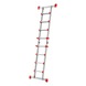 Professional aluminium telescopic ladder with traverse - TELELDR-PROFI-ALU-TRAV-4X4RUNGS - 3