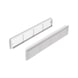 Ventilation grille for room doors type A - VENTGRIL-INDR-(TYPE A)-LIGHTGREY - 1