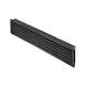 Ventilation grille for room doors type A - VENTGRIL-INDR-(TYPE A)-BLACK - 3