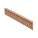 Ventilation grille for room doors type A - VENTGRIL-INDR-(TYPE A)-LIMBA - 3