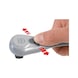 3/8 inch lever reversible ratchet, dust-protected - 5