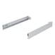Zarge Vionaro H63 klare Form und 13 mm schlankes Design - ZARGSYS-VION-H63-SILBERGRAU-NL500MM - 1