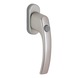 Window handle AL 420 with lock button - WH-RT-AL420-SKNOB-2SCR-F9/(A2-OPTIC)-35 - 1
