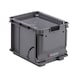 Cover for containers W-KLT 2.0 - LID-PLASTIC-W-KLT2115-132X182X3-TRSP-DRW - 2