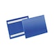 Labelling pocket, self-adhesive with two permanent adhesive strips on the back - LBLPOKT-SELFADHESIVE-210X148MM - 1