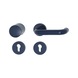 Door handle Polyamide - DH-PLA-U-CH-ROS/D23-CK-L/R-DARKBLUE - 1