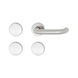 Door handles A 502 FS - DH-A2-A502/FS-STANDFLG-MATT - 1