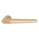 AL 100 door handle pair - DH-ALU-AL100-F4/BRONZE - 1