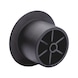 R28 plastic roller - ROLL-PA-GRN-(ROLLRL-AL)-TRAILRIM-D28 - 3