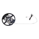 LED-Lichtband 12 V SMD 3528 - LICHTBA-LED-FLEX-12V-5000MM-3528-WW - 1