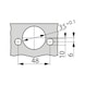 TIOMOS Impresso 95 concealed hinge - HNGE-T-IMPRESS-95-HS-BP-C00 - 3