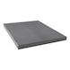 Rubber sheet for vehicle lifting platforms - RBRPLT-F.LFT-270X210X20MM - 2