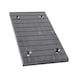 Gummiplatte f&uuml;r KFZ-Hebeb&uuml;hnen - GUPL-F.HEBEB-220X120X12MM - 1