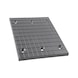 Patin en caoutchouc pour les plateformes &eacute;l&eacute;vatrices de v&eacute;hicules - RBRPLT-F.LFT-220X170X12MM - 1