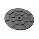 Rubber plate for vehicle lifting platforms - RBRPLT-F.LFT-RD-D132MM-H14MM - 1