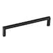 MG-ZD 21 designer furniture handle - HNDL-DESIGN-MG-ZD21-BLCK-MATT-128MM - 1