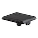 Cover cap for profile rail - CAP-I-PA-BLCK-PRFLRL-20X20MM - 1