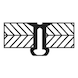 Blind rivet stl/stl, countersunk head closed - 2